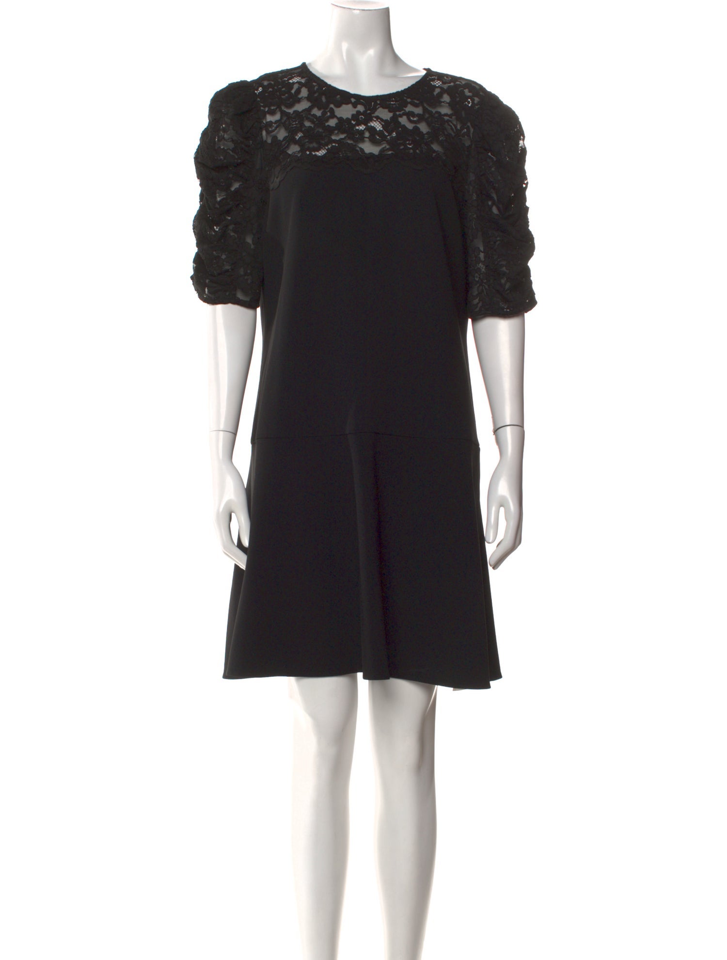 Rebecca Taylor Crew Neck Mini Dress