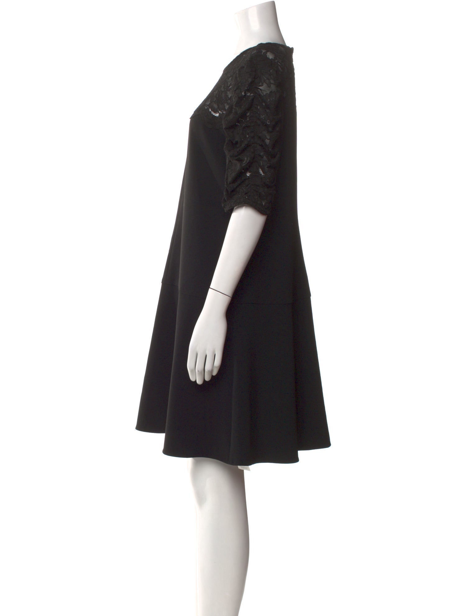 Rebecca Taylor Crew Neck Mini Dress