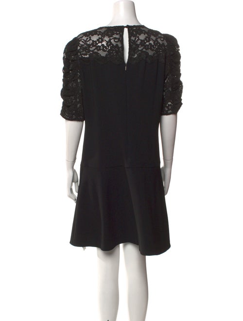 Rebecca Taylor Crew Neck Mini Dress