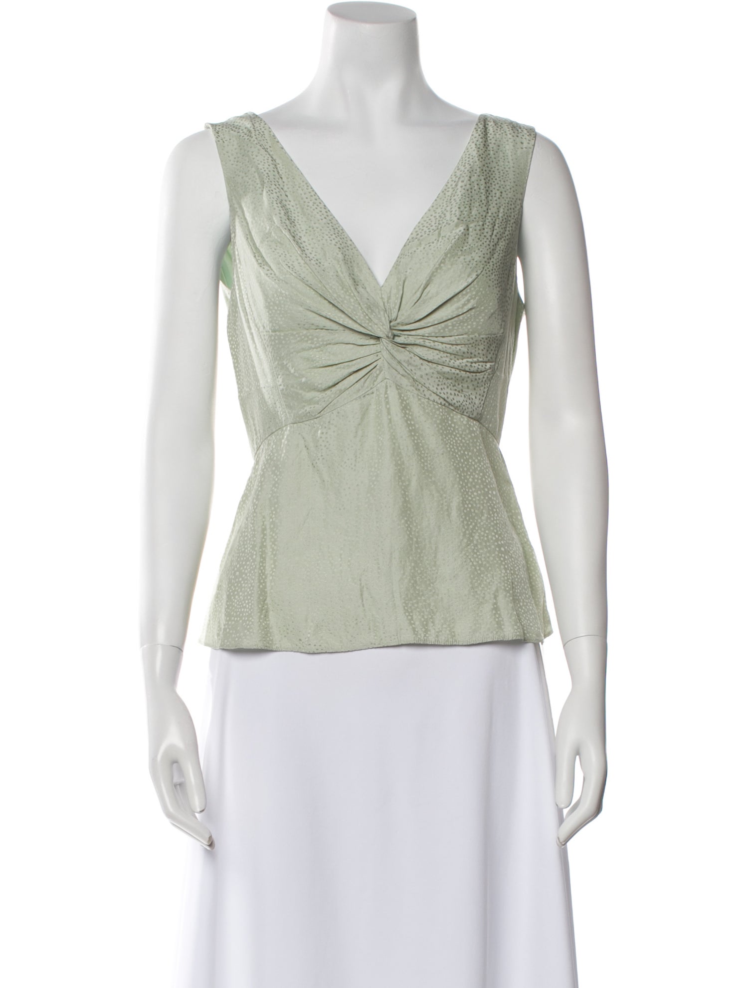 Rebecca Taylor Silk V-Neck Top