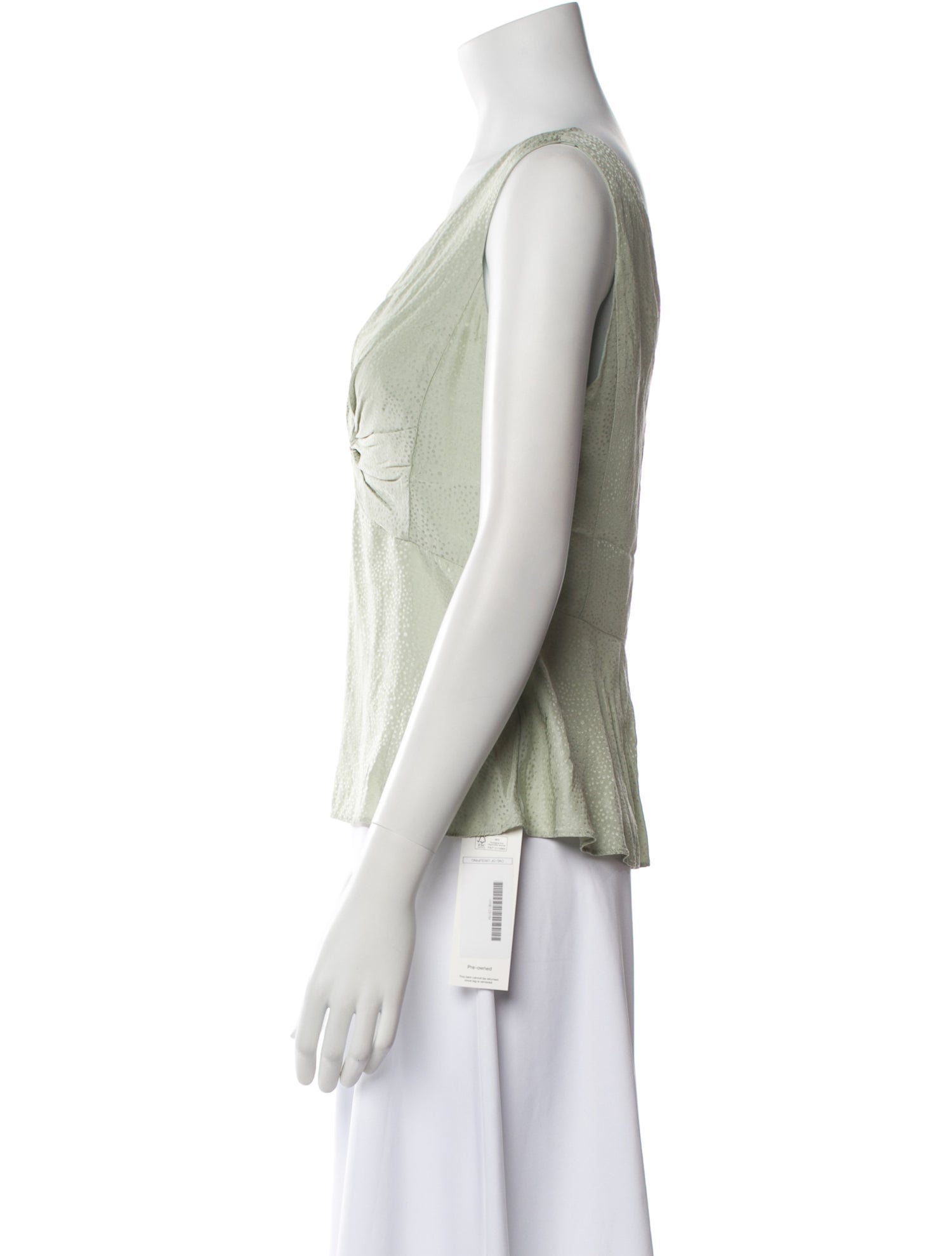 Rebecca Taylor Silk V-Neck Top