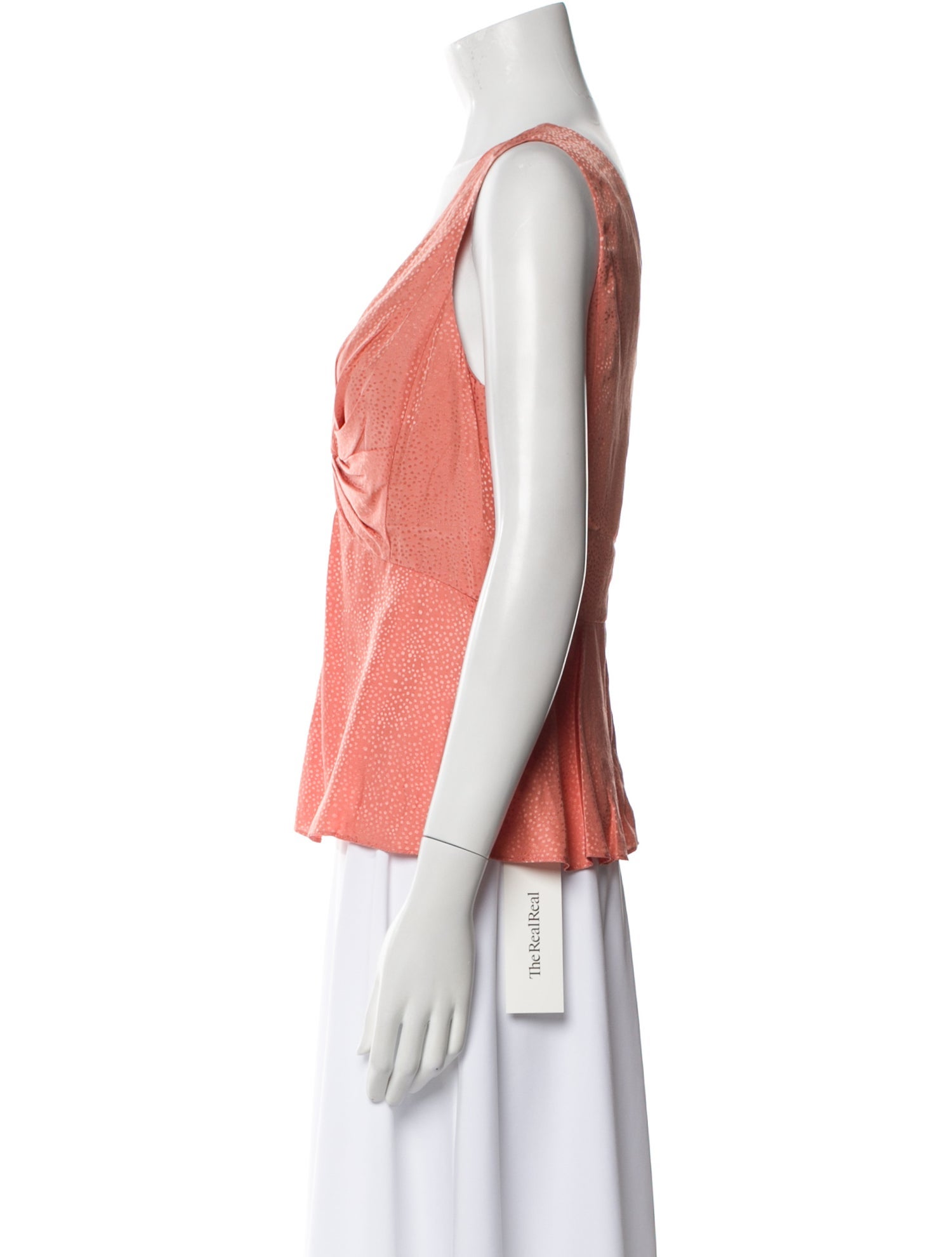 Rebecca Taylor Silk V-Neck Top