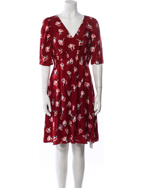 Rebecca Taylor Silk Knee-Length Dress