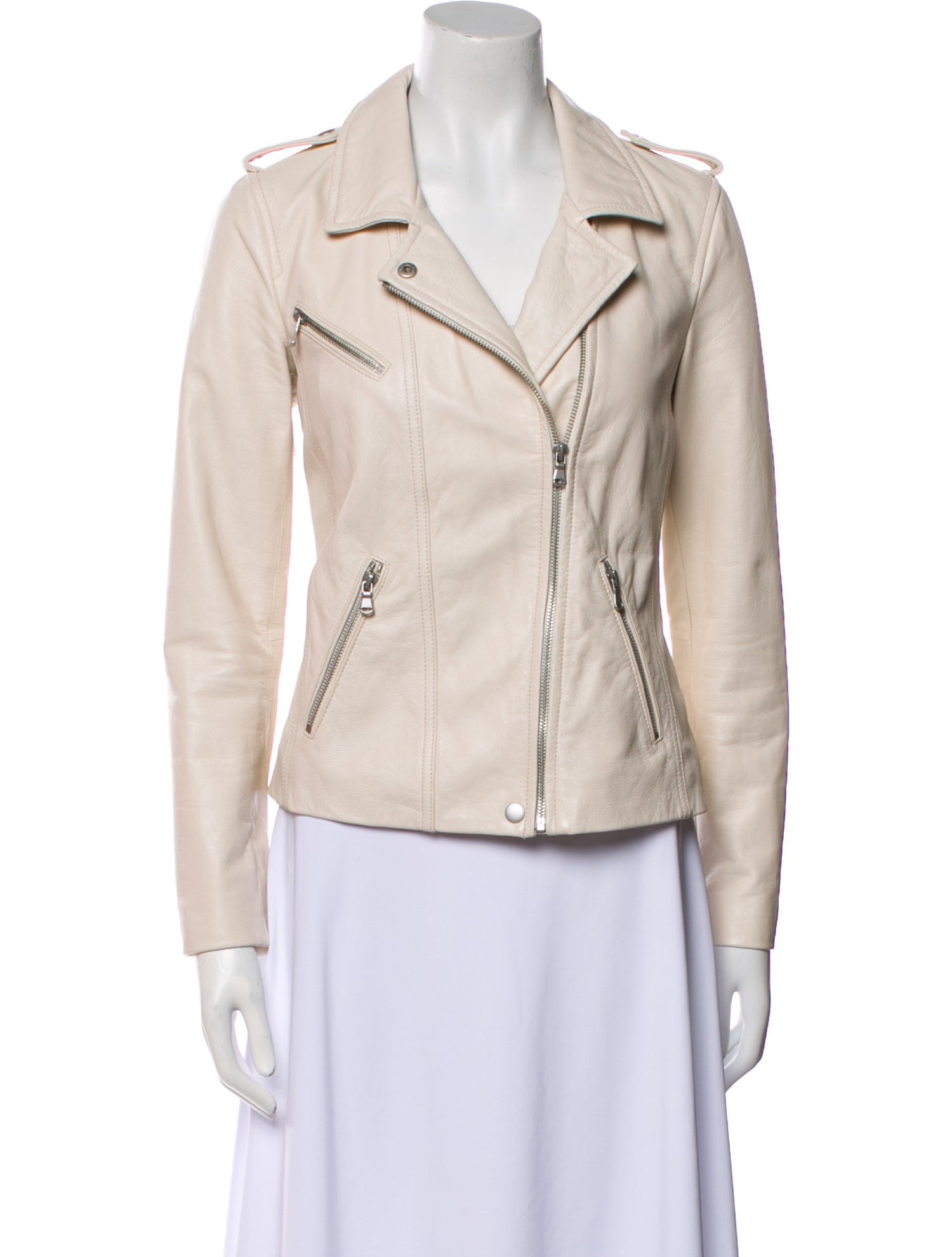 Rebecca Taylor Leather Biker Jacket