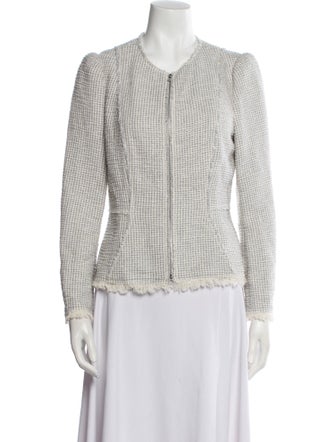 Rebecca Taylor Tweed Pattern Evening Jacket