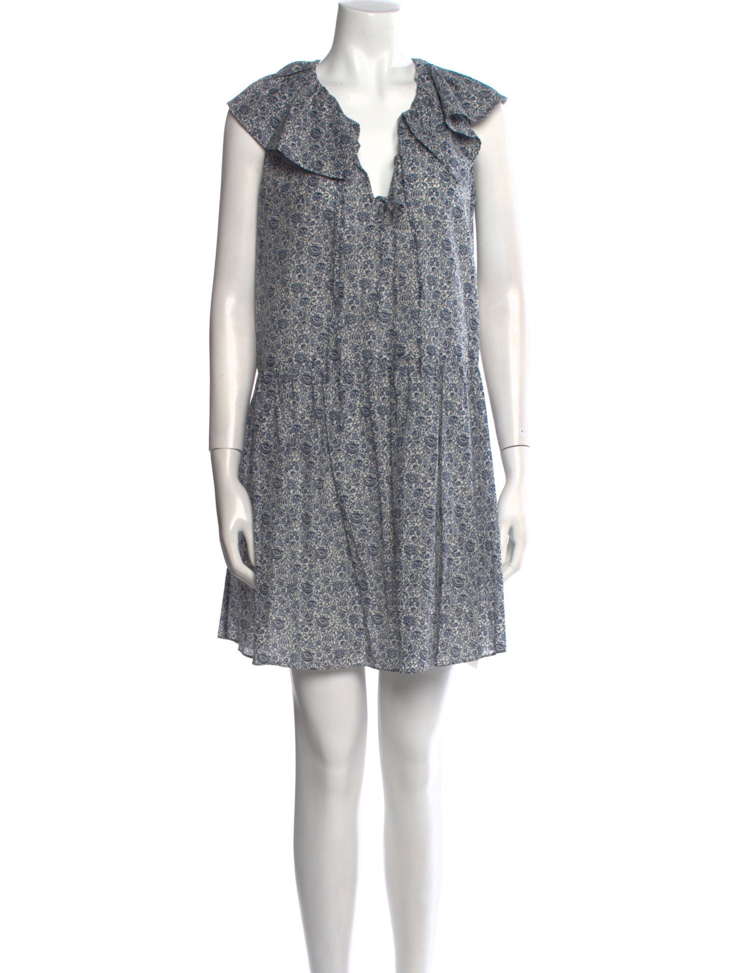 Rebecca Taylor Floral Print Mini Dress