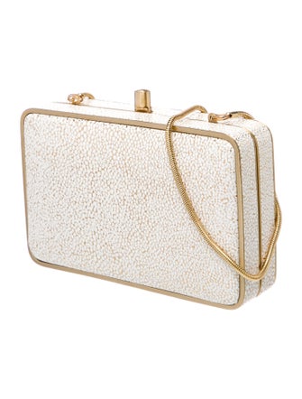 Rebecca Taylor Leather Minaudière