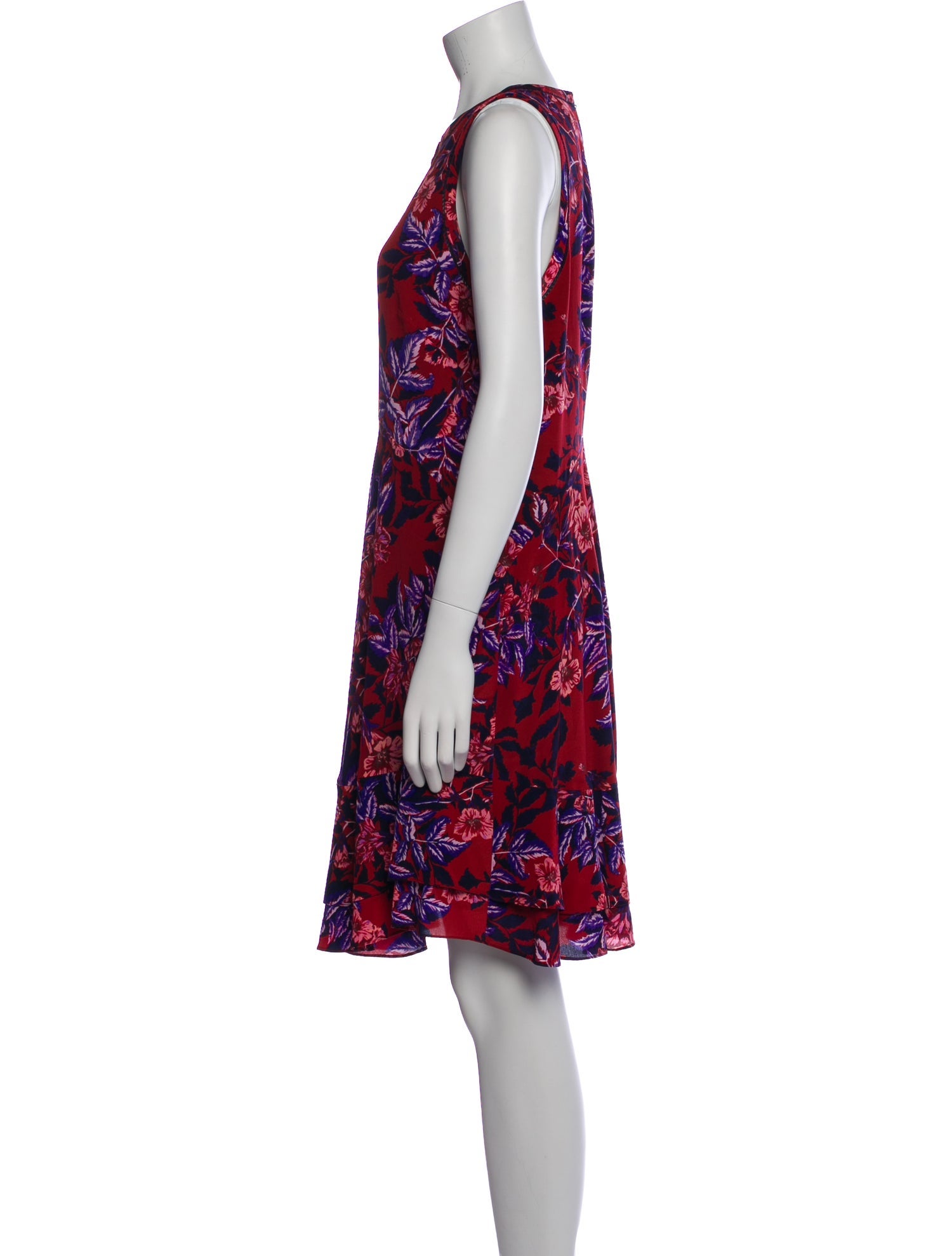 Rebecca Taylor Silk Knee-Length Dress