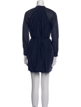 Rebecca Taylor Crew Neck Mini Dress