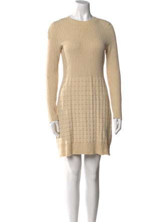 Rebecca Taylor Crew Neck Mini Dress