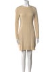 Rebecca Taylor Crew Neck Mini Dress