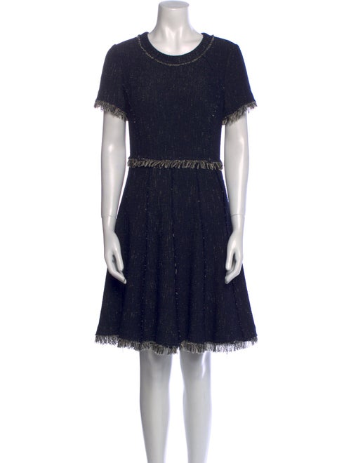 Rebecca Taylor Tweed Pattern Mini Dress