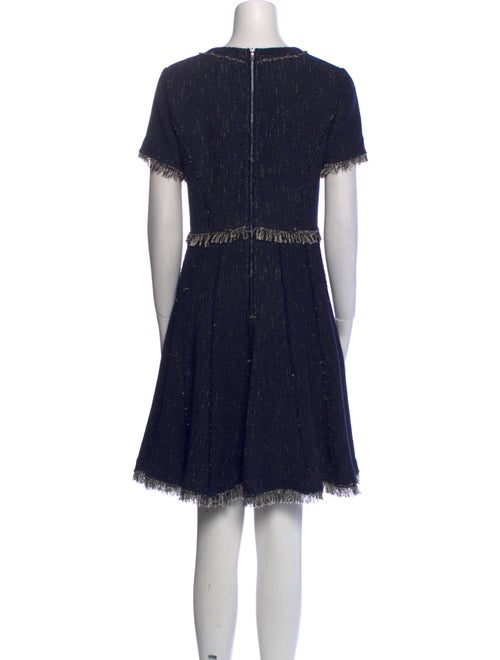 Rebecca Taylor Tweed Pattern Mini Dress