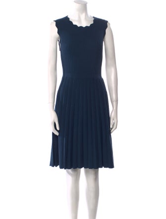 Rebecca Taylor Bateau Neckline Knee-Length Dress