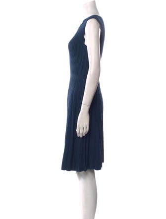 Rebecca Taylor Bateau Neckline Knee-Length Dress