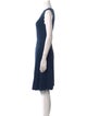 Rebecca Taylor Bateau Neckline Knee-Length Dress