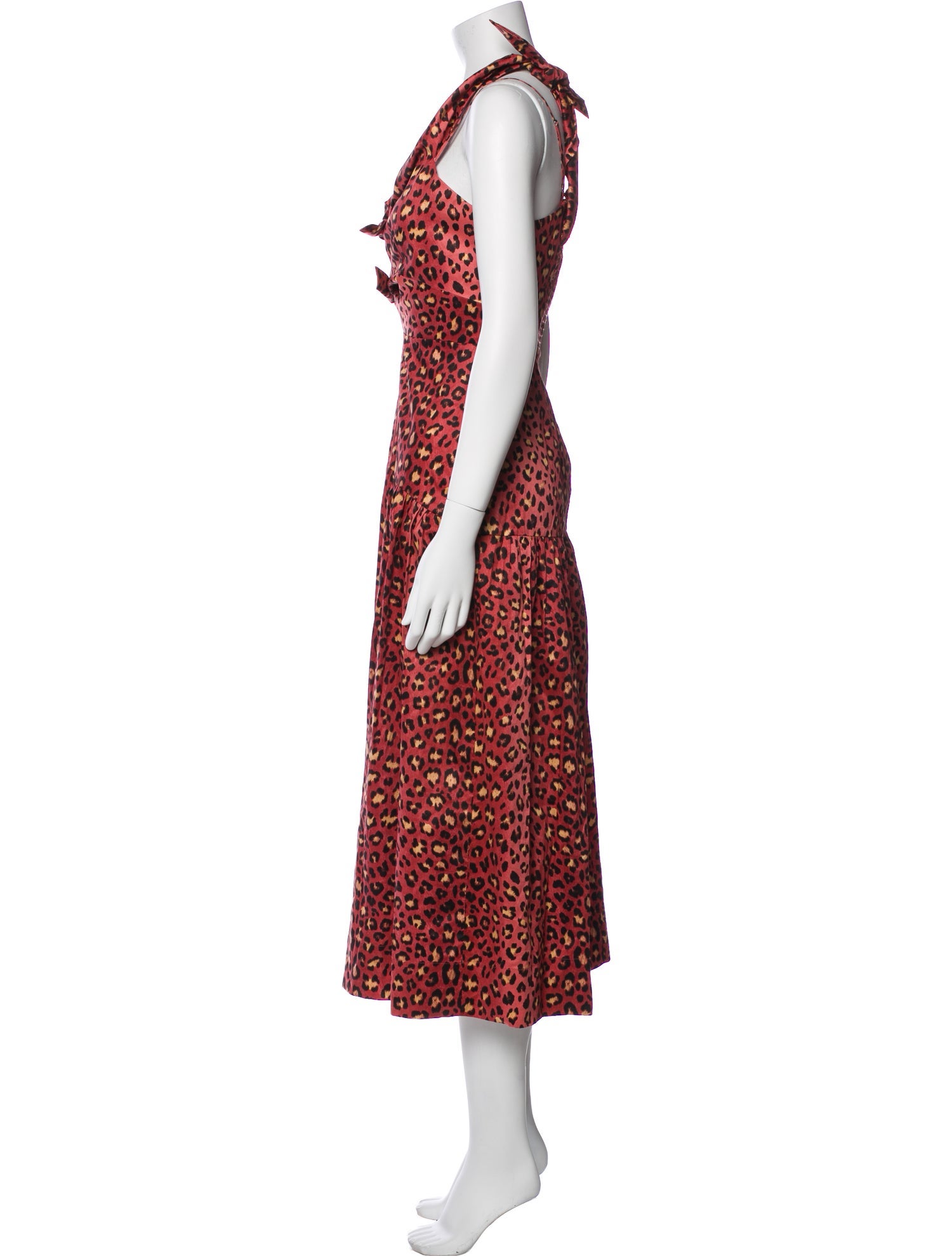 Rebecca Taylor Animal Print Long Dress w/ Tags