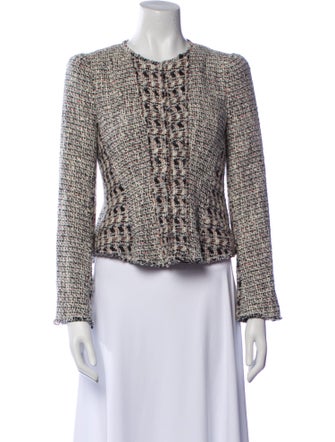 Rebecca Taylor Tweed Pattern Evening Jacket