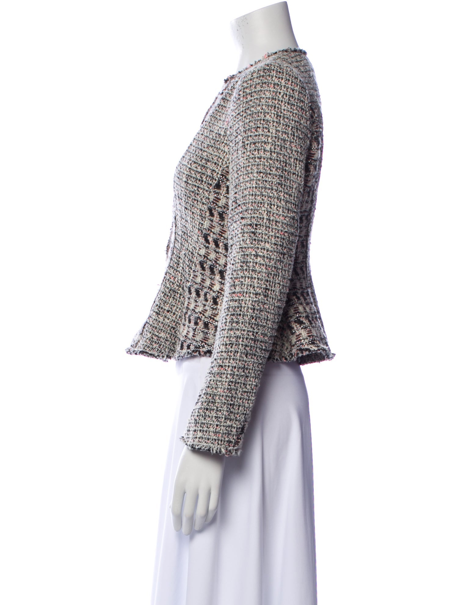 Rebecca Taylor Tweed Pattern Evening Jacket