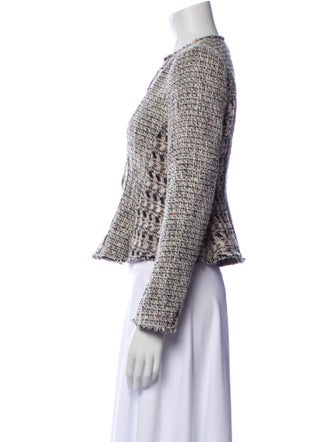 Rebecca Taylor Tweed Pattern Evening Jacket