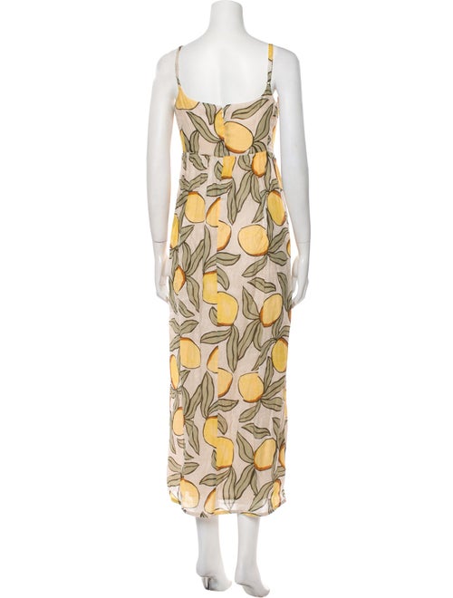 Rebecca Taylor Floral Print Long Dress