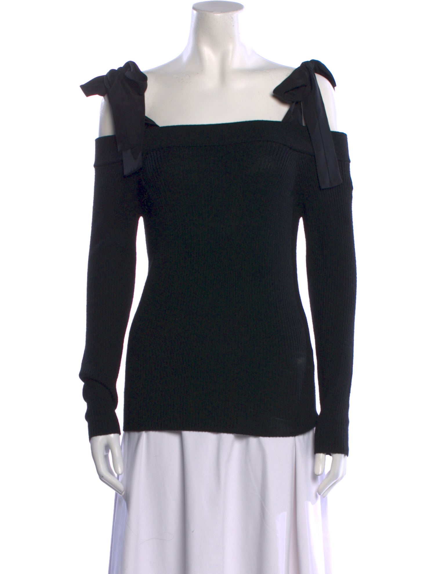 Rebecca Taylor Silk Square Neckline Sweater