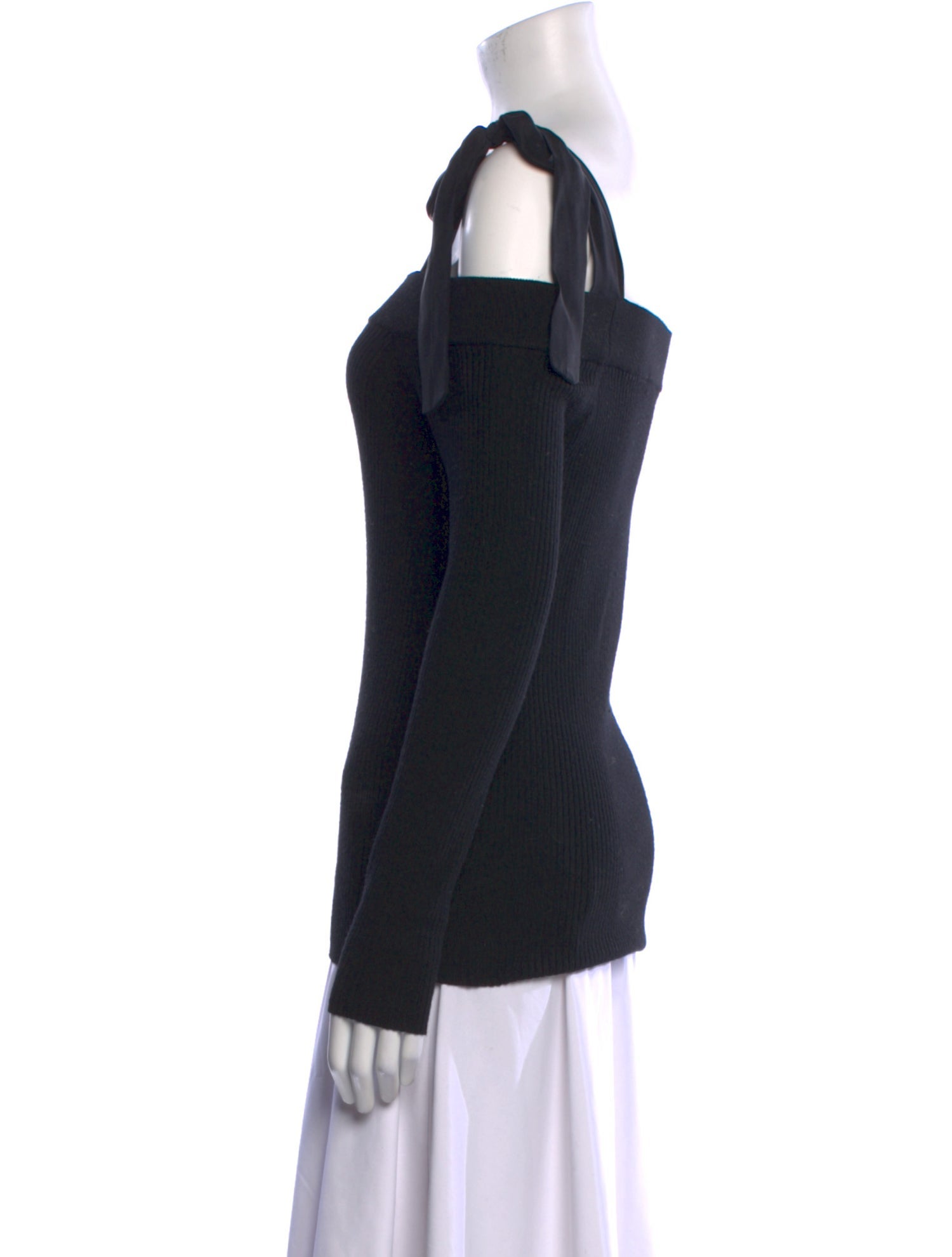 Rebecca Taylor Silk Square Neckline Sweater