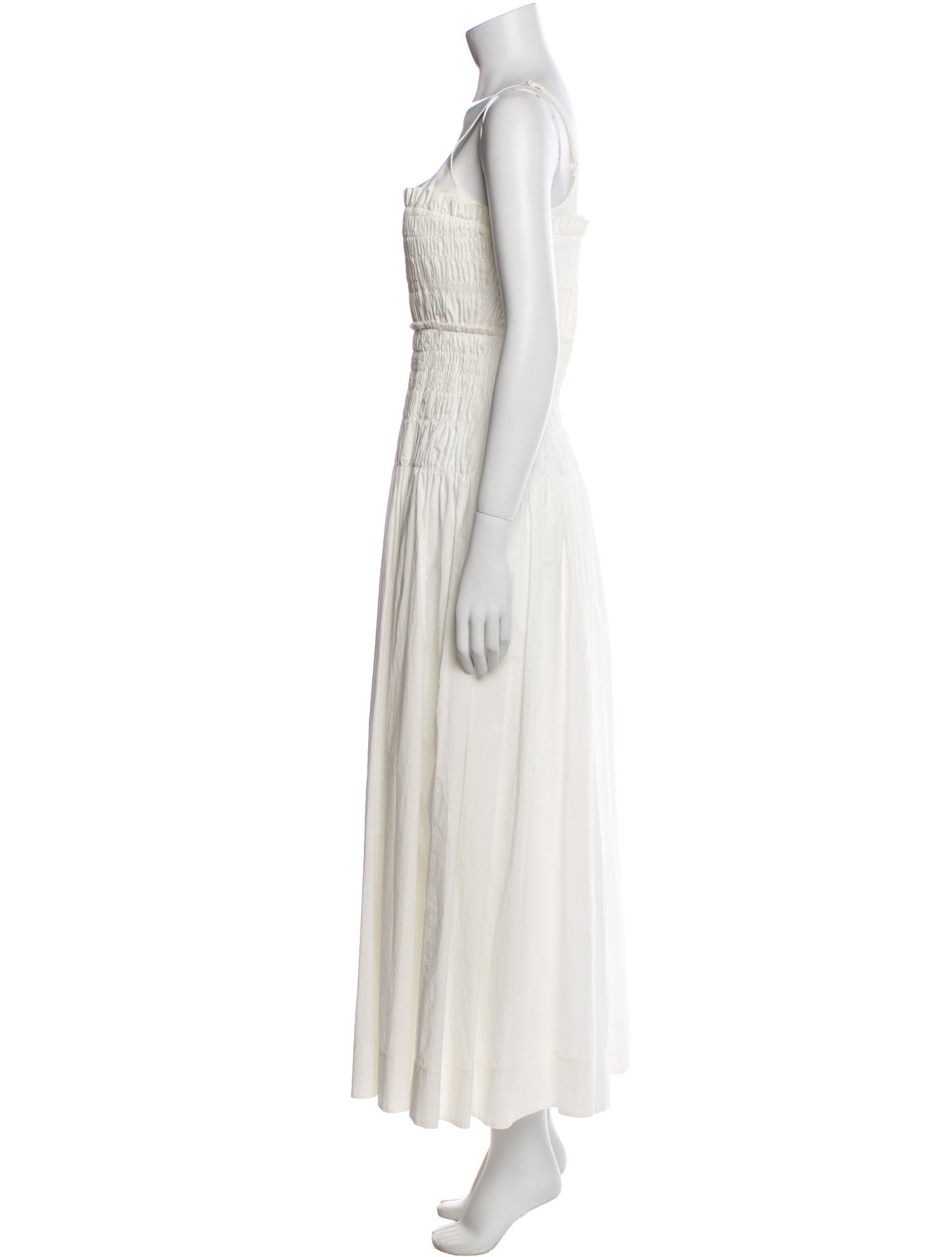 Rebecca Taylor Square Neckline Long Dress