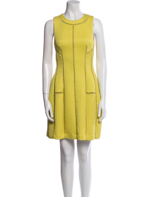 Rebecca Taylor Crew Neck Mini Dress