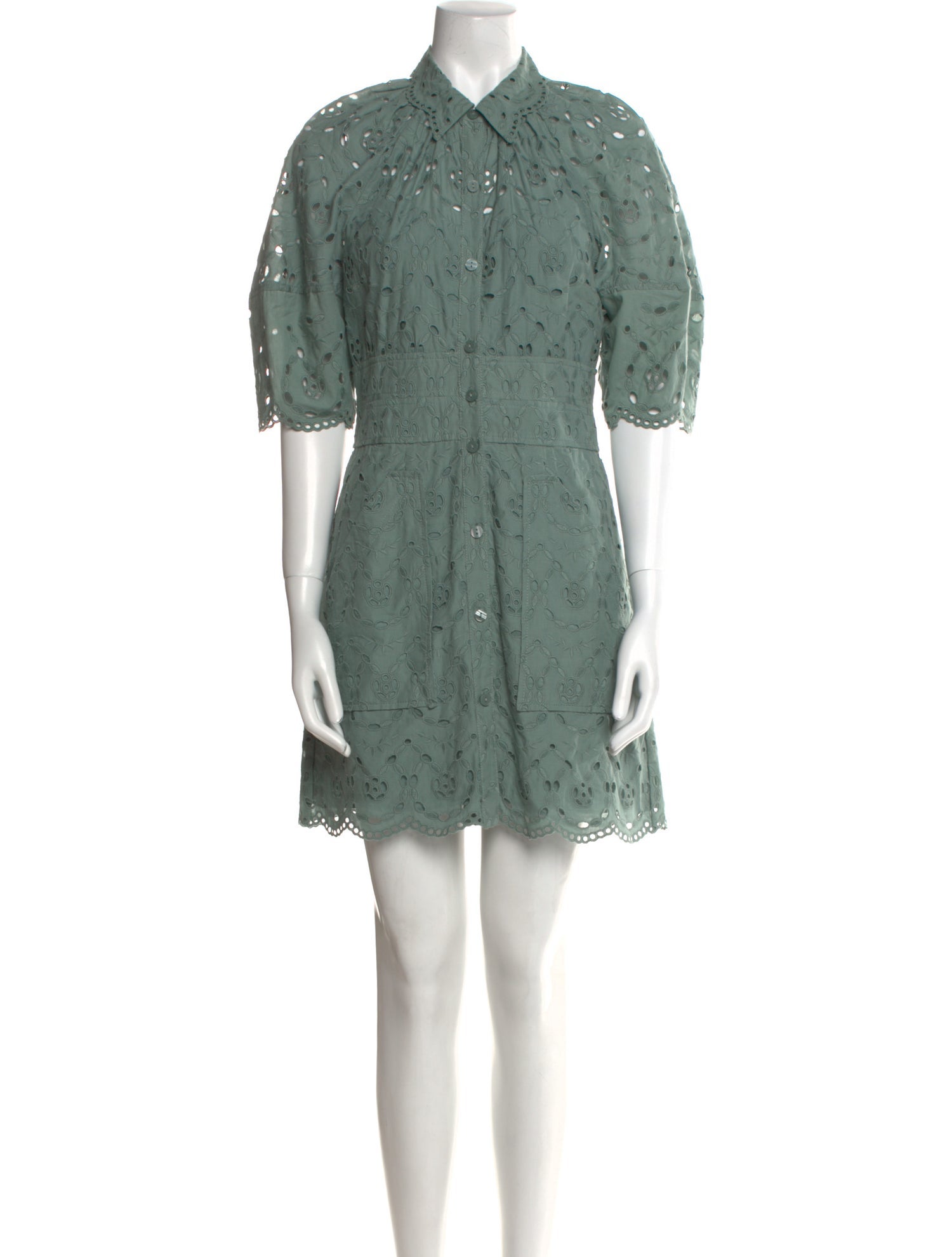 Rebecca Taylor Patterned Mini Dress