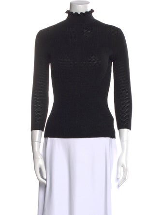 Rebecca Taylor Wool Turtleneck Sweater
