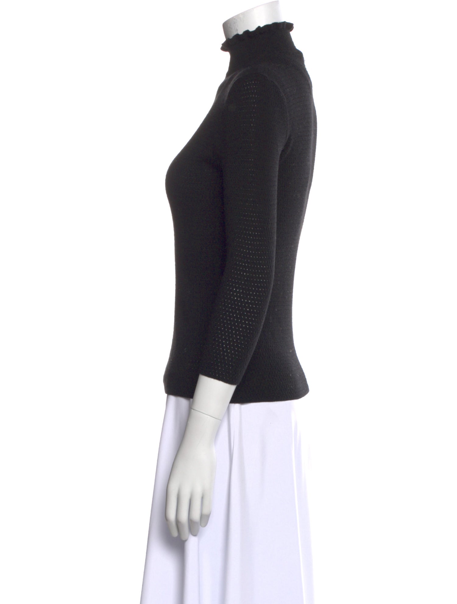 Rebecca Taylor Wool Turtleneck Sweater