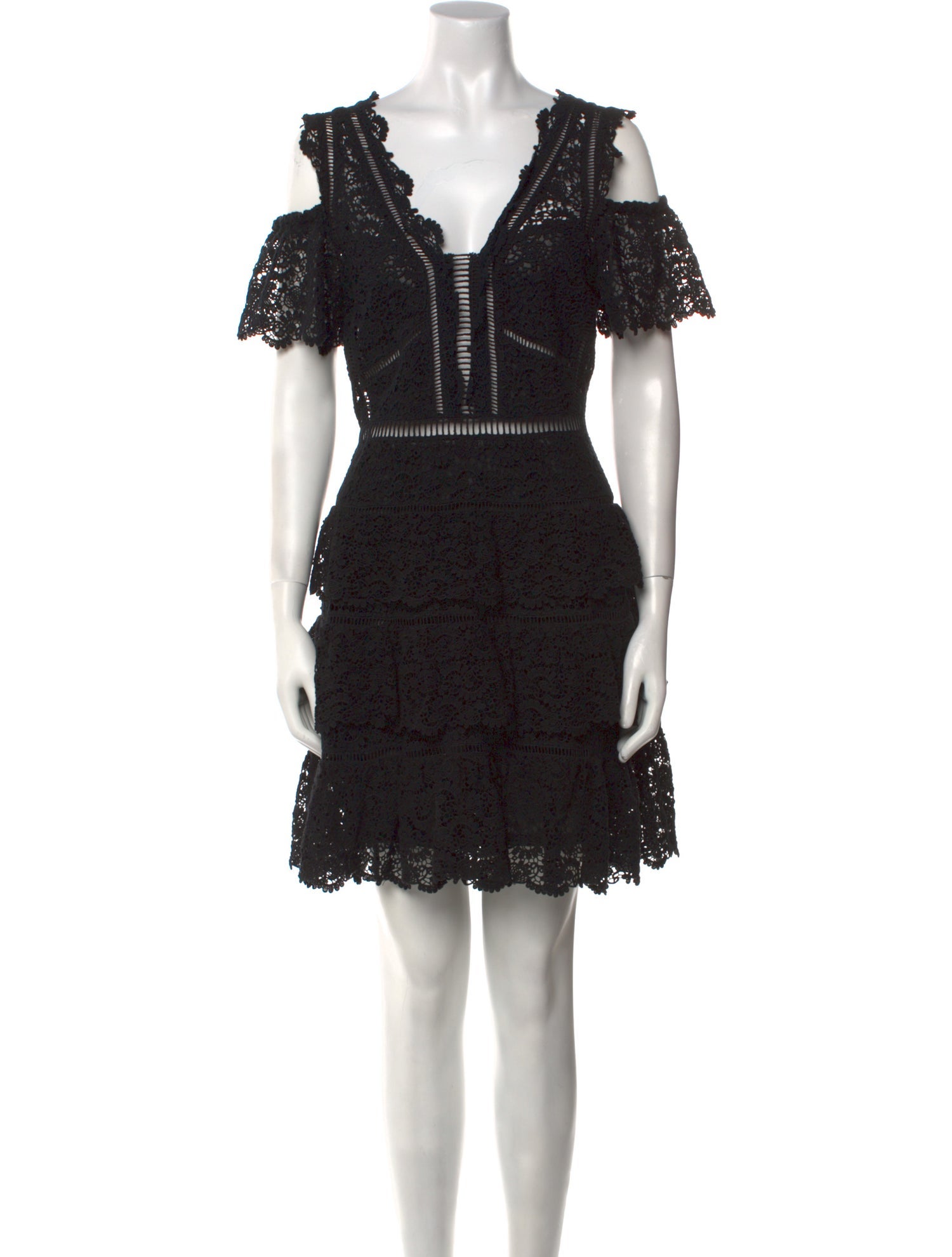 Rebecca Taylor V-Neck Mini Dress