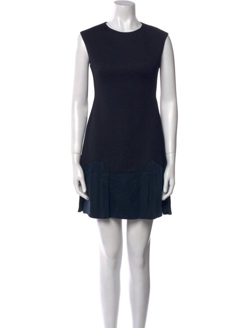 Rebecca Taylor Crew Neck Mini Dress