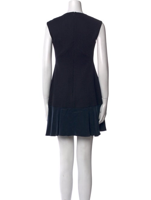 Rebecca Taylor Crew Neck Mini Dress