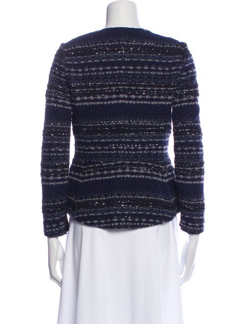 Rebecca Taylor Striped Evening Jacket