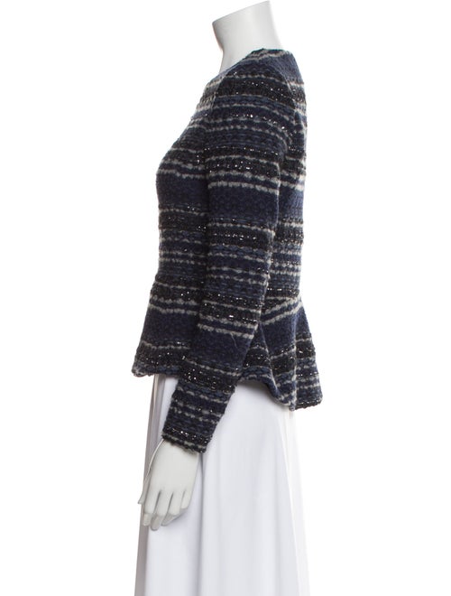 Rebecca Taylor Striped Evening Jacket