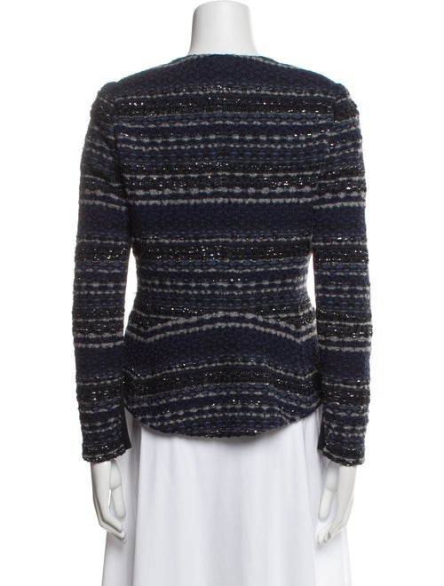 Rebecca Taylor Striped Evening Jacket