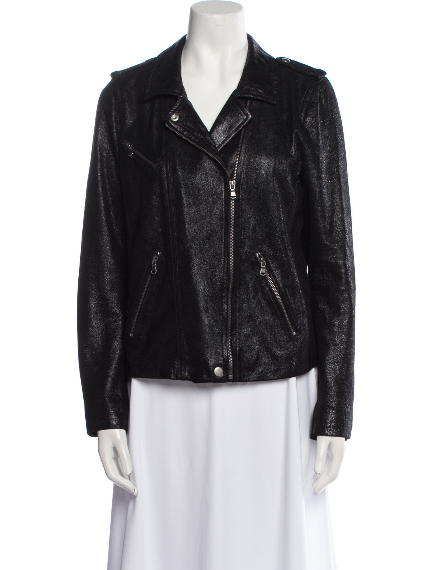 Rebecca Taylor Leather Biker Jacket