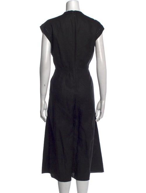 Rebecca Taylor Linen V-Neck Jumpsuit