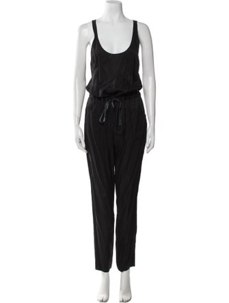 Rebecca Taylor Scoop Neck Jumpsuit
