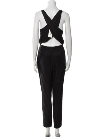 Rebecca Taylor Scoop Neck Jumpsuit