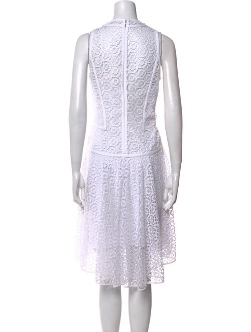 Rebecca Taylor V-Neck Knee-Length Dress