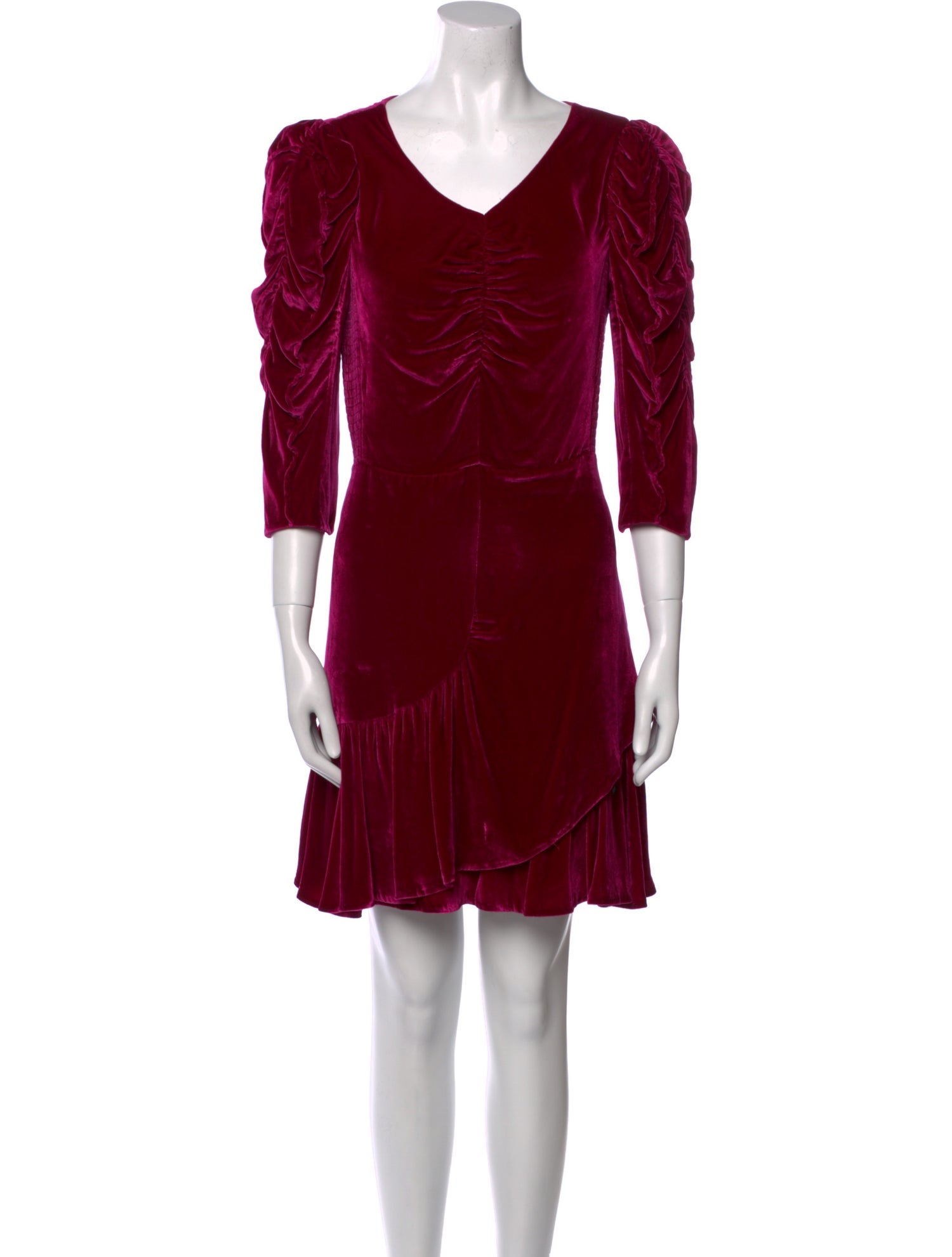 Rebecca Taylor V-Neck Mini Dress