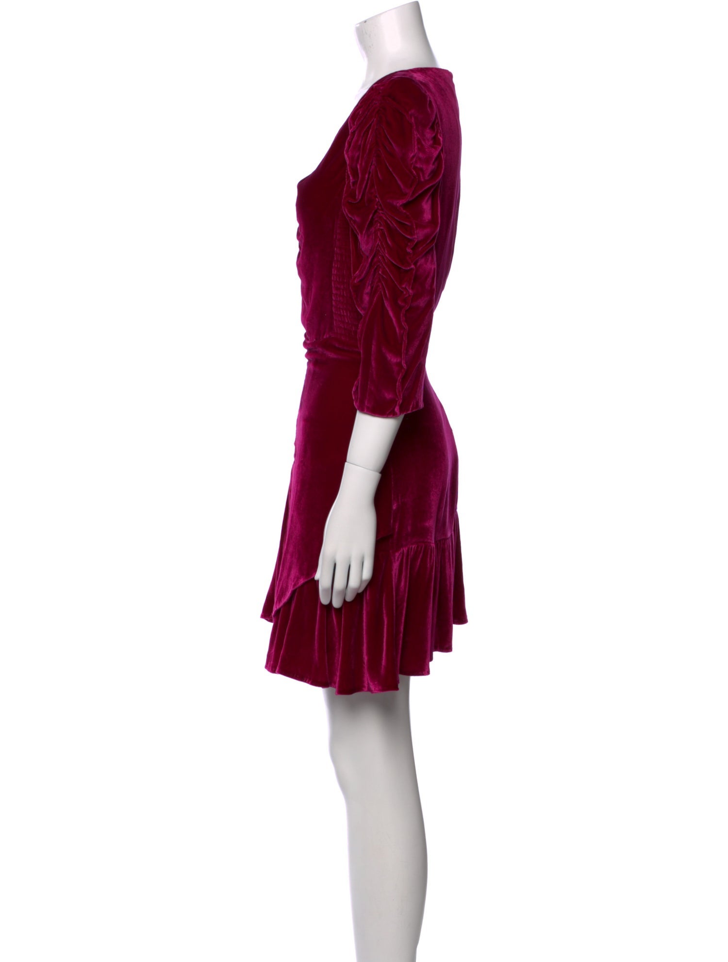 Rebecca Taylor V-Neck Mini Dress