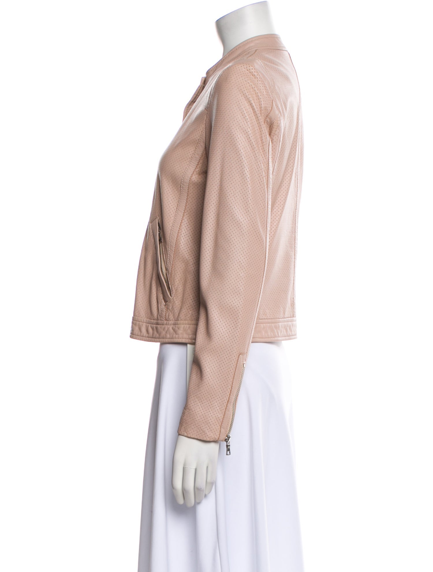 Rebecca Taylor Lamb Leather Jacket