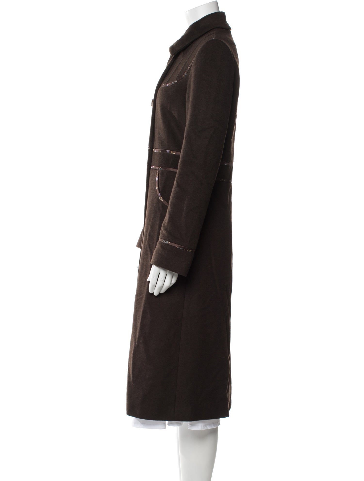 Rebecca Taylor Wool Trench Coat