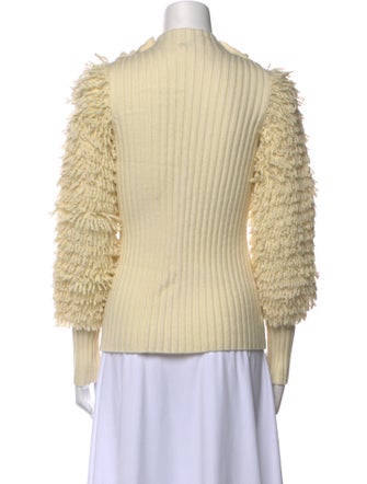 Rebecca Taylor Wool Open Front Sweater