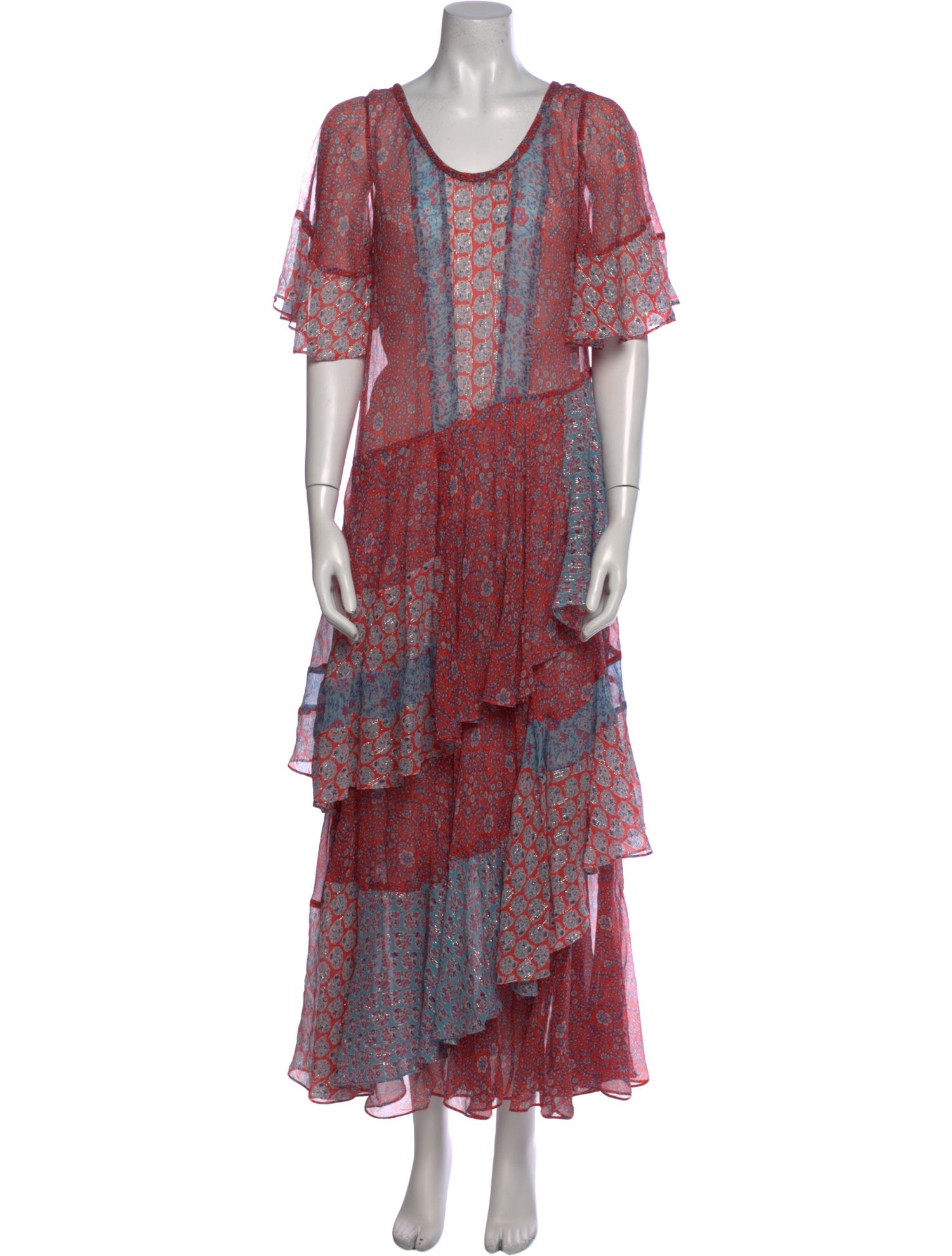 Rebecca Taylor Silk Midi Length Dress w/ Tags