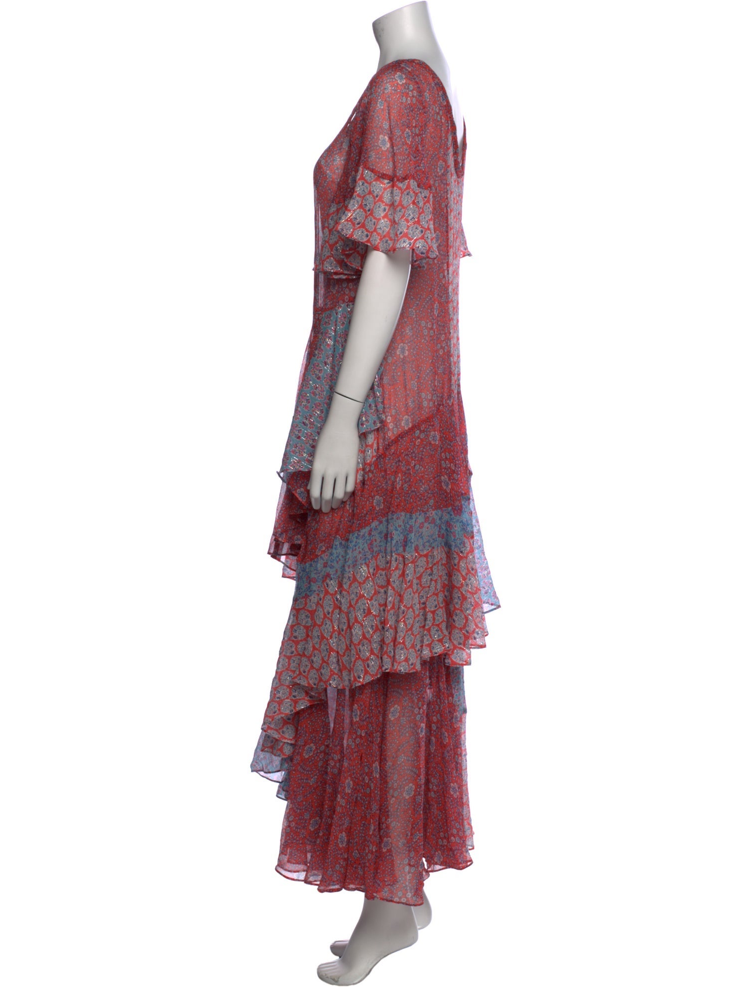 Rebecca Taylor Silk Midi Length Dress w/ Tags